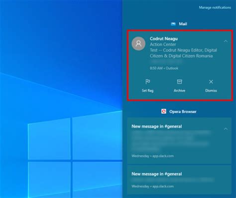 How to use Windows 10's Action Center notifications - Digital Citizen