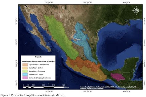 Sierra Madre Oriental Mapa