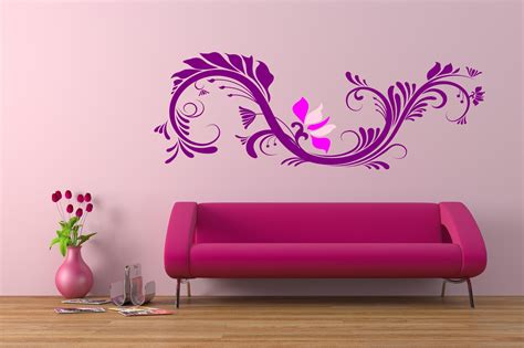 Modern and Stylish pink Wall Decoration in Living Room Display - Wall Decoration Pictures Wall ...