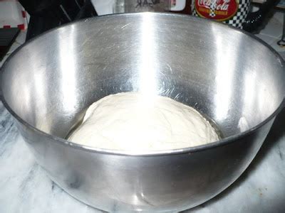 In the Kitchen at Gear Acres: Pyrex Pizza Pan and Meijer Pizza Dough