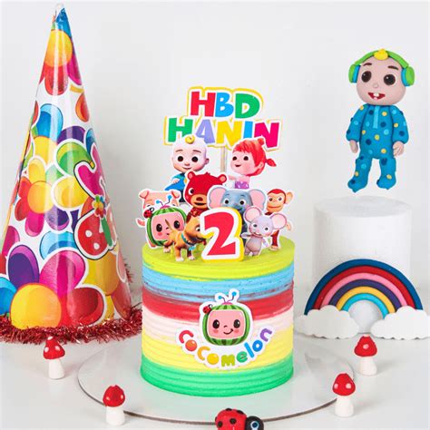 Cocomelon JJ and Friend Cake - Delight Your Little Ones