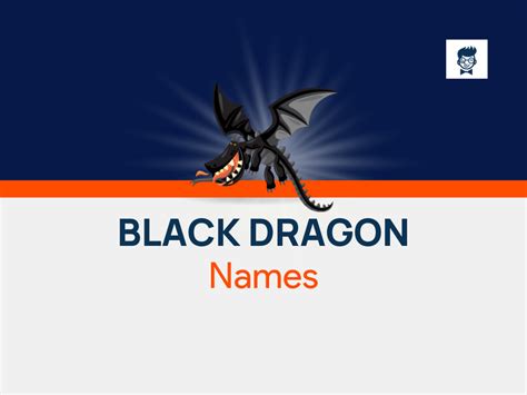 550+ Best Black Dragon Names - BrandBoy