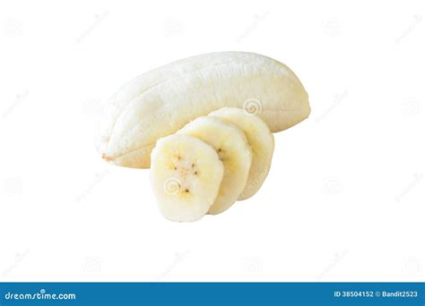 Banana slices stock photo. Image of breakfast, full, gourmet - 38504152