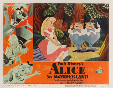 ALICE IN WONDERLAND (1951) LOBBY CARD, US | Original Film Posters ...