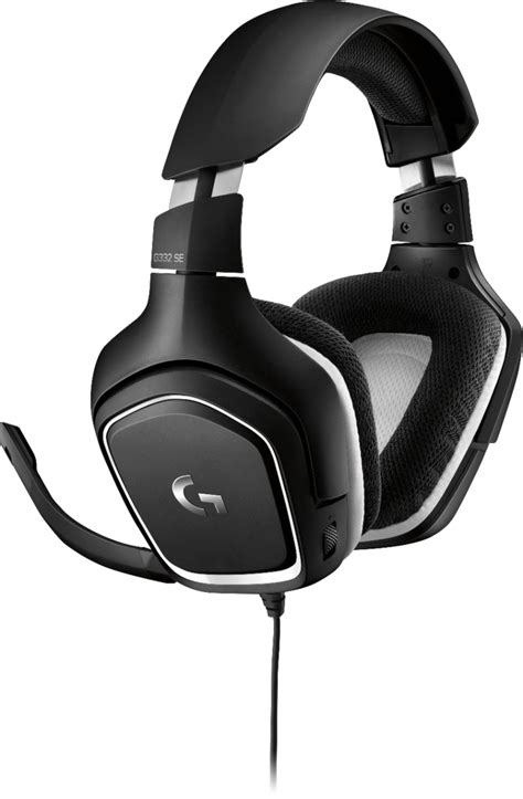 Best Buy: Logitech G332 SE Wired Stereo Gaming Headset White/Black 981-000830