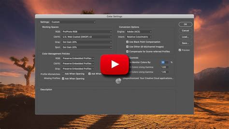 How to Optimize Color Settings in Photoshop