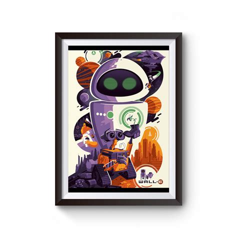 Wall-E Disney Pixar Poster