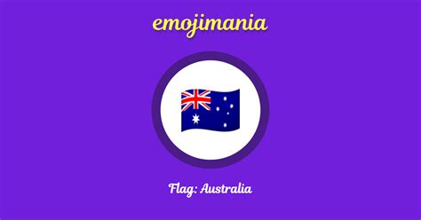 🇦🇺 Flag: Australia emoji Copy & Paste - Emojimania