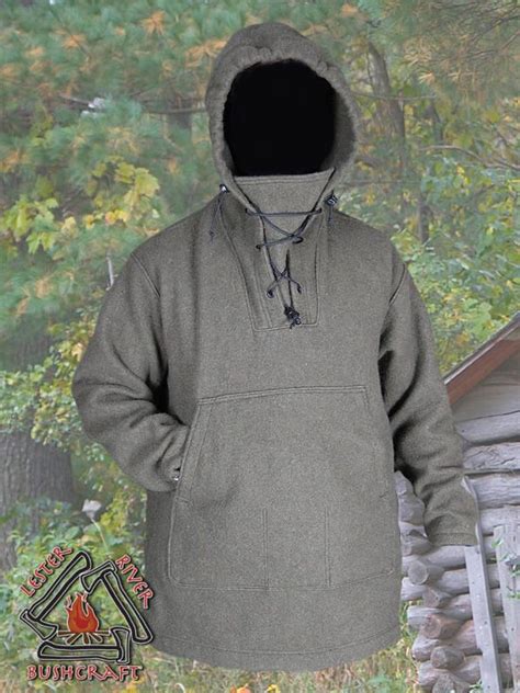 Lester River Bushcraft 100% Wool Boreal Shirt | Bushcraft, Survival clothing, Anorak