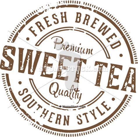 Vintage Style Sweet Tea Graphic | StompStock - Royalty Free Stock ...