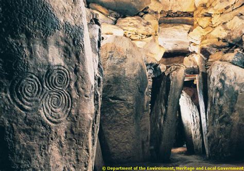 Newgrange Tri-Sprial Symbol | Boyne Valley, Ireland
