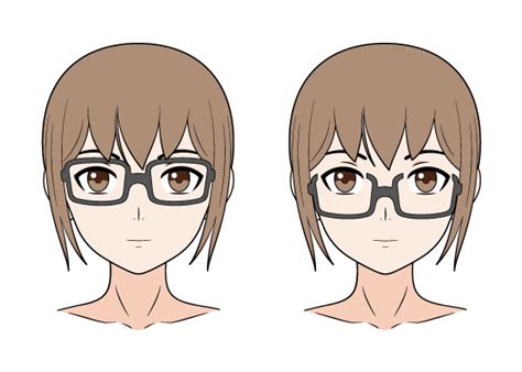 How to Draw Anime & Manga Glasses - AnimeOutline