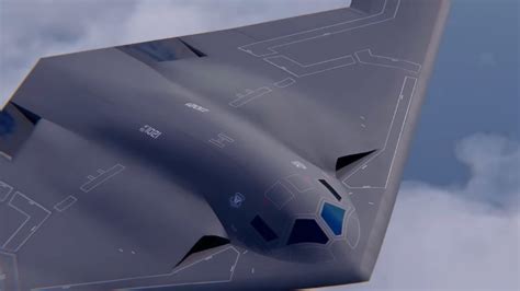 3D Animation Of B-21 Raider America’s Invisible New Stealth Bomber