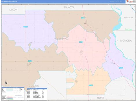 Thurston County Precinct Map