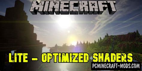 Lite - Optimized Low Shaders For Minecraft 1.20.2, 1.20.1, 1.19.4 | PC ...