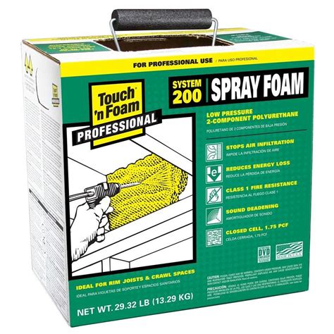 Touch 'n Foam 200 ft. Board Polyurethane 2-Component Spray Foam Kit ...