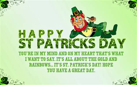 Happy St Patrick’s Day – Hope You have A Great Day - Desi Comments