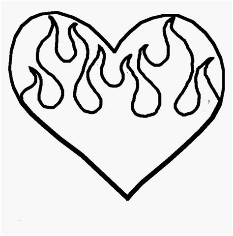 How To Draw A Flaming Heart - Religionisland Doralutz