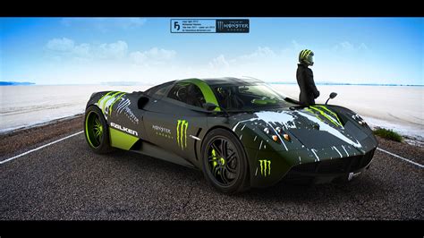 Wallpaper : sports car, Monster Energy, performance car, supercar, screenshot, land vehicle ...