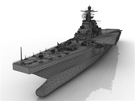 Aircraft carrier 3D model - Download Free 3D models