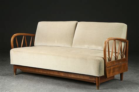 Vintage Retro Danish Art Deco 2 Seater Sofa Bed 1930,S | Vinterior