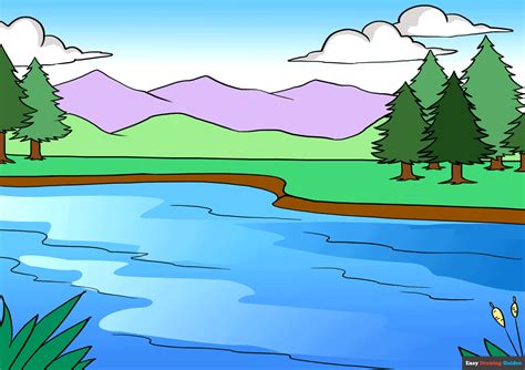 How to Draw a Lake Featured Image