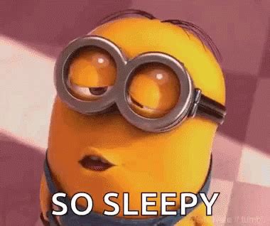 So Sleepy Minions GIF - SoSleepy Minions GIFs Gif Minion, Despicable Me ...