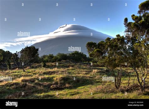 Volcano Mount Pico Pico Island Azores Portugal Stock Photo - Alamy