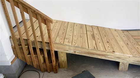 How To Build Wheelchair Ramp Over Steps