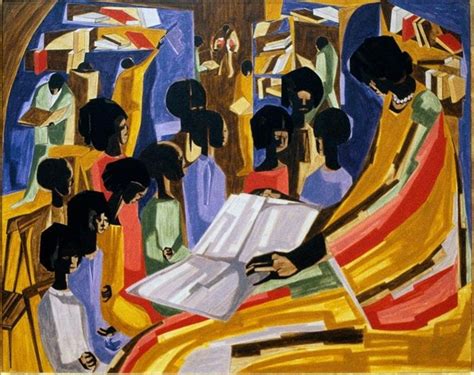 Jacob Lawrence | Harlem Renaissance painter | African american art, Jacob lawrence art, African ...