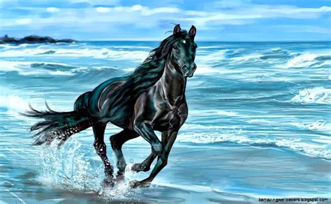 Running Horses Wallpaper Desktop | Amazing Wallpapers