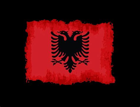 ALBANIA, Black Eagle on Red, Albanian Flag, Flag of Albania, Tale of ...