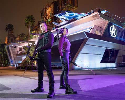 "Hawkeye's" Clint Barton and Kate Bishop to Appear and Star in New Stunt Show at Avengers Campus ...