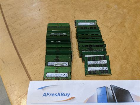 Lot of (50) 8GB DDR4 Laptop SODIMM Ram Sticks - Mixed brands and speeds for Sale - Knoppix.net