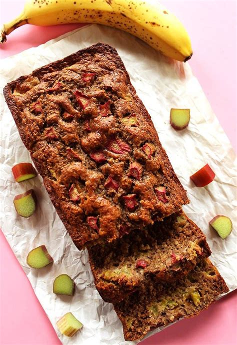 Banana Rhubarb Bread (Gluten Free) - Robust Recipes | Recipe | Rhubarb ...