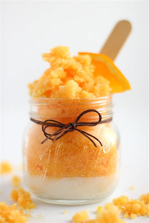 Orange Creamsicle Sugar Scrub With Honey