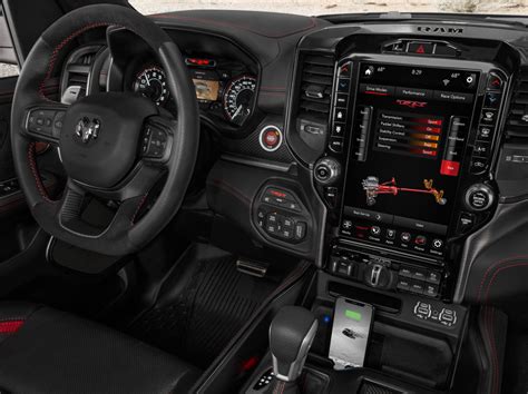 2021 Ram 1500 TRX interior with custom drive mode screen - DodgeForum.com