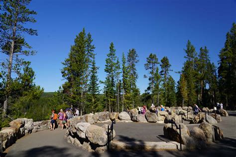 Upper Falls - Powerful Waterfall on the Yellowstone River