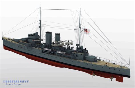 HMS Exeter | 3D Ship Renderings | Digitalnavy.com