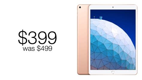 Apple’s 10.5-inch iPad Air is Just $399 Right Now [$100 Off]