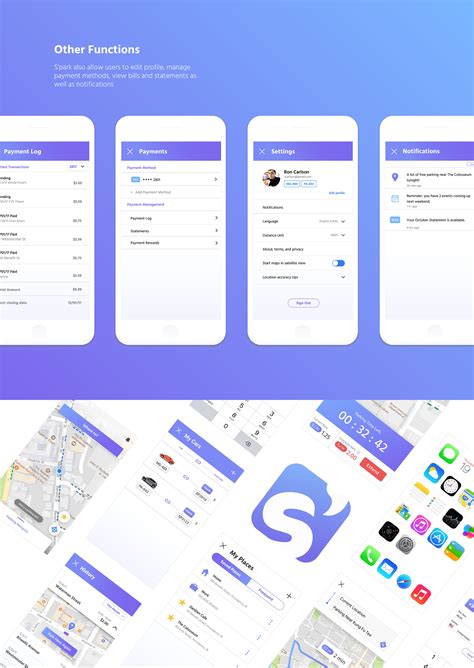 S'PARK: Street Parking App :: Behance