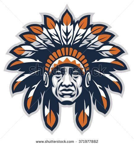 Indian Head Logo - LogoDix