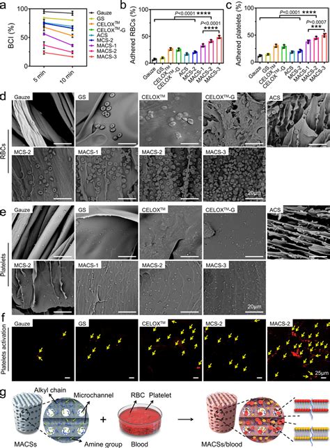 The pro-coagulant ability of the gauze, GS, CELOXTM, CELOXTM-G, ACS,... | Download Scientific ...