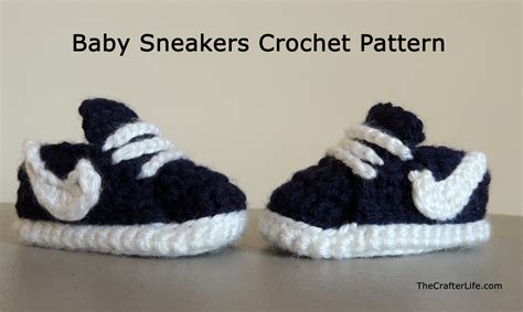 Baby Sneakers Crochet Pattern