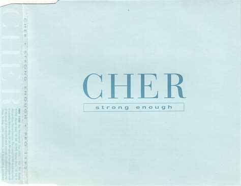 Cher - Strong Enough (1999, CD) | Discogs