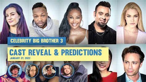 Celebrity Big Brother 3 | Cast Reveal & Predictions - YouTube