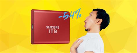 Samsung: SSD portatile da 1TB a MENO della METÀ su Amazon