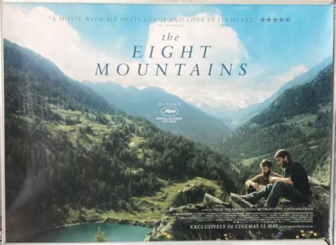 CINEMA POSTER: EIGHT MOUNTAINS, THE 2023 (Quad) aka Le otto montagne £ ...