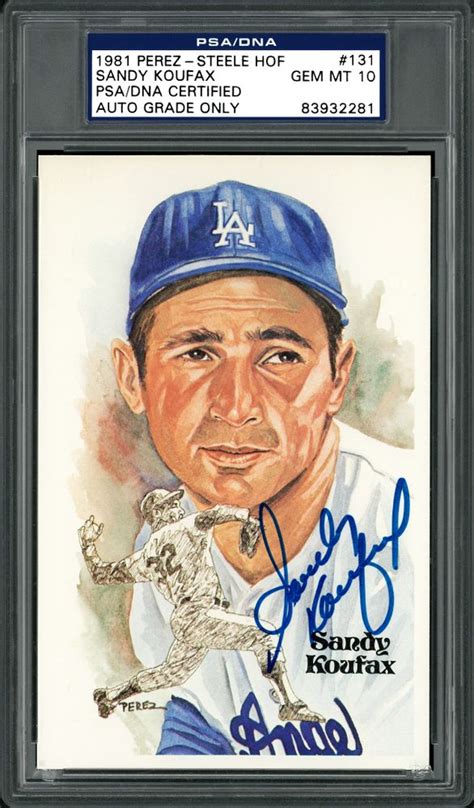 Sandy Koufax | PSA AutographFacts™