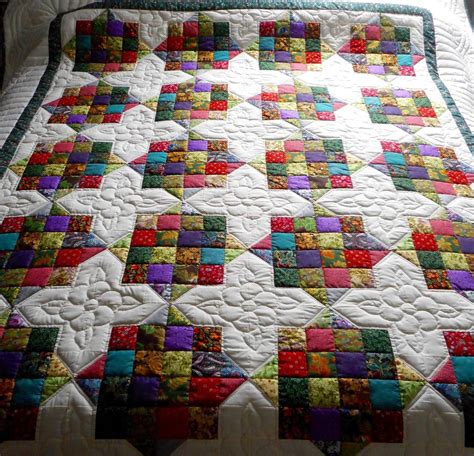 Amish Patchwork Quilt 16 patch squares | Etsy | Quilts, Colorful quilts, 16 patch quilt